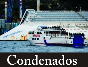 Condenados Navio Concordia