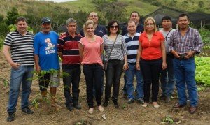 Agricultores da Guatemala visitam projeto realizado no interior do Rio de Janeiro em parceria com o Sebrae, a cooperativa Cedro e a Fundação Banco do Brasil