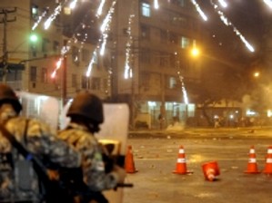 Manifestação prisões