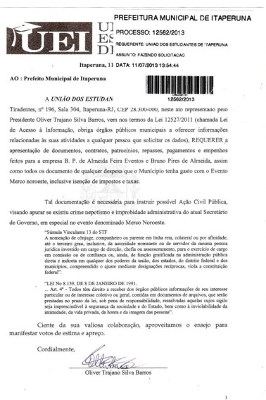 Processo UEI PMI