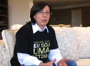 Rosane Gutjahr, diretora da Associação de Familiares e Amigos das Vítimas do Voo 1907