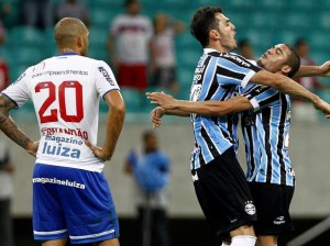 Grêmio vence o Bahia por 3 a 0 na Arena Fonte Nova