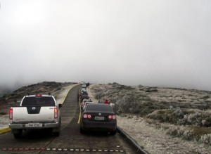 Temperatura cai na Região Sul e em algumas cidades nevou