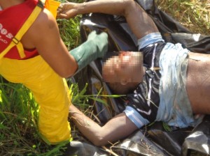 Homem é encontrado morto atrás de Biblioteca Municipal em Itaperuna-RJ - Foto: Adriane Folly / Rádio Itaperuna Gospel FM
