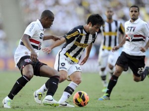 Em casa Botafogo empata com o São Paulo