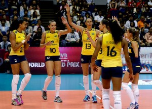 Brasil vence a China e é campeão pela nona vez do Grand Prix