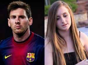 Messi é um medroso, diz filha do técnico da Argentina