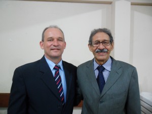 Pr. Rômulo junto com o Pr. Gessy Frutuoso