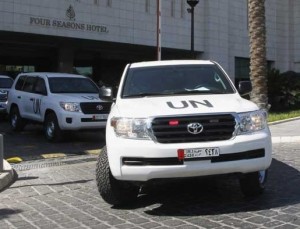 Já está na Síria a equipe que vai inspecionar armas químicas