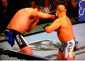 UFC 166: Gabriel Napão precisou de apenas 1 minuto para nocautear Shawn Jordan