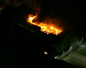 Grande incêndio atinge loja no centro de São Paulo