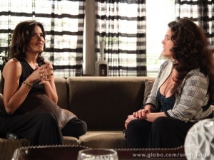 Aline revela como vai afastar Paloma de César (Foto: Jacson Voguel/TV Globo)