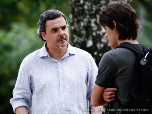 Líder se assusta ao ouvir o nome de Lili (Foto: Inácio Moraes/TV Globo)