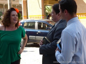 Márcia reconhece o pastor Efigênio (Foto: Amor à Vida/ TV Globo) Márcia reconhece o pastor Efigênio (Foto: Amor à Vida/ TV Globo)