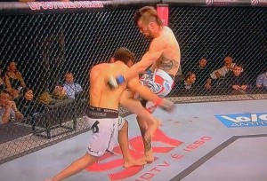 Paulo Thiago, que perdeu para outro americano, Brandon Thatch