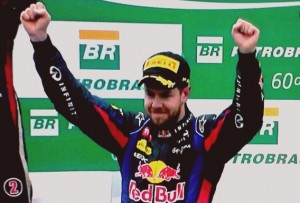 Sebastian Vettel vence GP do Brasil e quebra recorde na F1; Massa punido fica em 7º