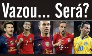 Messi mais uma vez o melhor do mundo, o resultado vazou