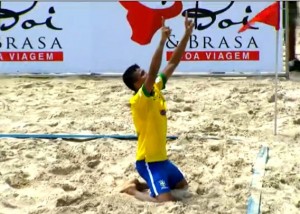 Brasil vence Portugal e é campeão da Copa das Nações no Futebol de Areia Brasil vence Portugal e é campeão da Copa das Nações no Futebol de Areia