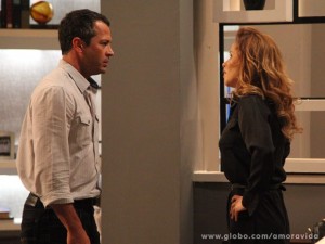 Bruno chama Glauce de assassina (Foto: Carol Caminha/TV Globo) Bruno chama Glauce de assassina (Foto: Carol Caminha/TV Globo)