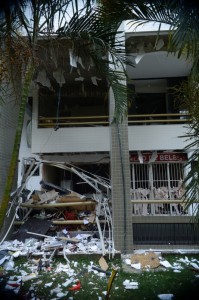 Três ficam feridos vítimas da explosão em Brasília