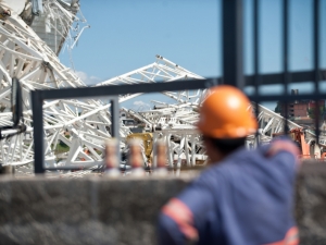 Obra do Itaquerão é retomada após acidente que deixou dois operários mortos