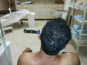 Homem conta que tentou se matar após discussão com companheiro (Foto: Divulgação/Polícia Militar)