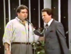 Apresentador Faustão já participou do Show de calouros com Silvio Santos