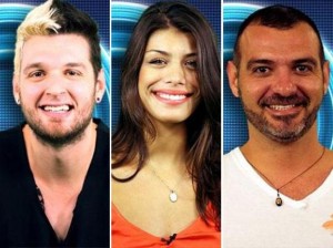 Sexto Paredão no BBB14 é formado por: Cássio, Franciele e Vagner