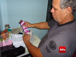 Material apreendido na casa de prostituição foi levado como prova pela perícia