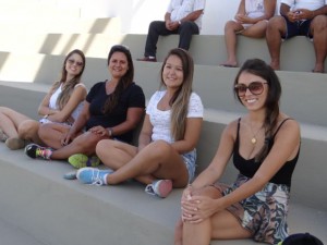 Torcida Feminina compareceu no estádio em Muriaé