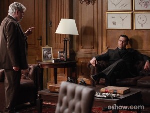 Venceslau colocar Manfred contra a parede e exige ser vice-presidente  (Foto: Ellen Soares/TV Globo)