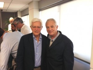 O encontro entre Alfredão e Moreira Franco foi oportunidade para firmar a parceria sobre o Plano de Aviação Regional.