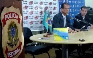 Os resultados da Operação Quatipuru foram apresentados durante uma coletiva de imprensa na manhã desta terça-feira, em Belém. (Foto: Daniel Costa/DOL)
