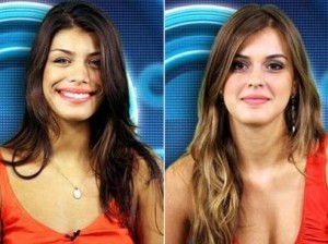 Franciele e Angela paredão 11 no BBB14