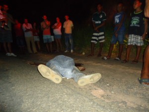 Homem morre ao ser atropelado na RJ-116 em Comendador Venâncio