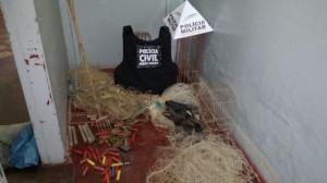 Polícia Civil e Polícia Militar combatem crime ambiental em Tombos