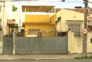 Casa onde o crime teria sido cometido