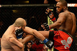 Jon Jones derrota Glover e continua com o cinturão dos meio-pesados do UFC
