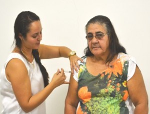 Itaperuna atenta à Campanha Nacional contra a Gripe