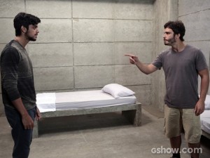 William dispara verdades na cara de Marlon (Foto: Felipe Monteiro/TV Globo)