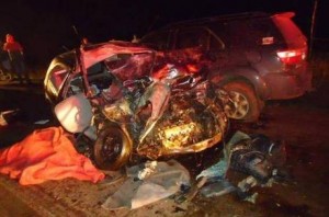 Batidas frontais em rodovia de Santa Catarina provoca cinco mortes