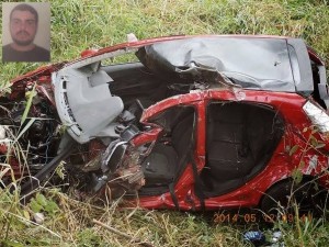 Acidente na BR-356 tira a vida de dentista em Itaperuna, RJ - Foto: Rádio Itaperuna