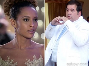 Barata arma uma situação constrangedora para cima de Verônica (Foto: Geração Brasil / TV Globo)