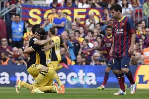 Atlético de Madrid é campeão empatando com o Barcelona no Camp Nou