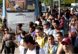 Rio de Janeiro sem ônibus em mais um dia de greve dos rodoviários