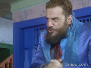 Pedro Falcão descobre possível candidatura de Nando (Foto: Divulgação/TV Globo)