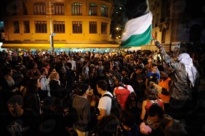 Protesto contra a Copa e de professores no Rio de Janeiro