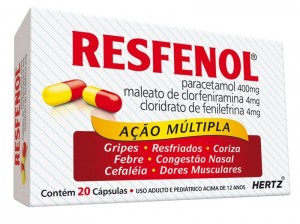 Antigripal Resfenol tem venda suspensa pela Anvisa