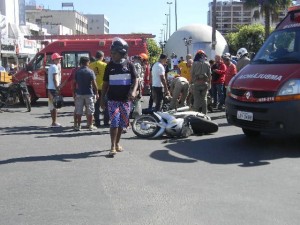 Passa bem o Pr. Rômulo que foi atropelado, no sábado (28/06), por um caminhão - Foto: Blog do Adilson Ribeiro
