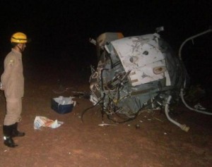 Helicóptero caiu e matou todos os passageiros